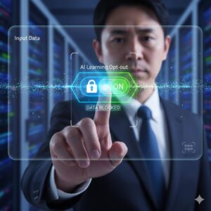 オプトアウト設定で学習を防ぐ